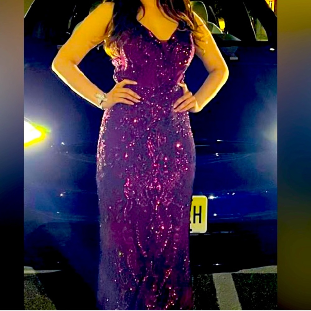 Red prom dress